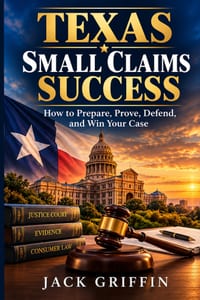 Texas Small Claims Success: How to Prepare, Prove, Defend, and Win Your Case cover