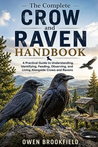 The Complete Crow and Raven Handbook: A Practical Guide to Understanding, Identifying, Feeding, Observing, and Living Alongside Crows and Ravens cover