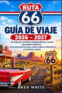 Ruta 66 Guía de Viaje 2026 - 2027: Un viaje por carretera estadounidense a través de pueblos históricos, Rutas panorámicas, joyas ocultas, lugares emb cover