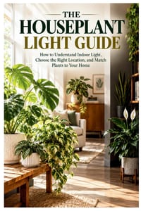 The Houseplant Light Guide: How to Understand Indoor Light, Choose the Right Location, and Match Plants to Your Home cover