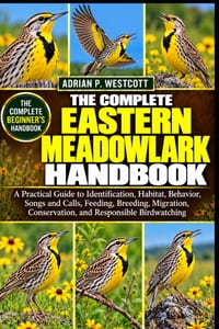 The Complete Eastern Meadowlark Handbook: A Practical Guide to Identification, Habitat, Behavior, Songs and Calls, Feeding, Breeding, Migration, Conse cover