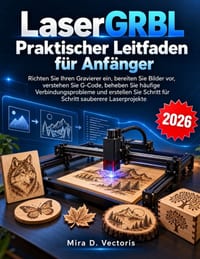 LaserGRBL Praktischer Leitfaden für Anfänger: Richten Sie Ihren Gravierer ein, bereiten Sie Bilder vor, verstehen Sie G-Code, beheben Sie häufige Verb cover