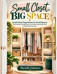 Small Closet, Big Space: Small Closet Organization for Small Spaces: Decluttering, Storage Ideas, and Simple Organizing Hacks to Maximize Every Inch cover