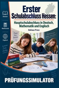 Erster Schulabschluss Hessen: Hauptschulabschluss in Deutsch, Mathematik und Englisch cover