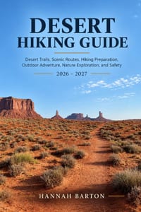 Desert Hiking Guide 2026-2027: Desert Trails, Scenic Routes, Hiking Preparation, Outdoor Adventure, Nature Exploration, and Safety cover
