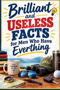Brilliant and Useless Facts for Men Who Have Everything: 101 Ridiculous, True and Wildly Specific Facts He'll Never Stop Repeating cover