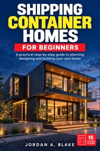 Shipping Container Homes for Beginners: A PRACTICAL GUIDE FOR OWNER-BUILDERS: Plan thoughtfully. Build with understanding. Create a home that works. cover