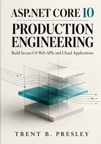 ASP.NET Core 10 Production Engineering: Build Secure C# Web APIs and Cloud Applications cover