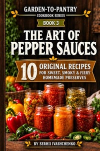 The Art of Pepper Sauces: 10 Original Recipes for Sweet, Smoky & Fiery Homemade Preserves cover