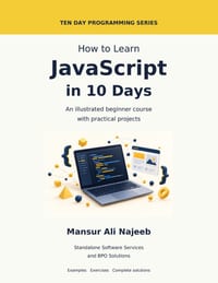 How to Learn JavaScript in 10 Days cover