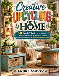 Creative Upcycling for the Home: 50 Easy DIY Projects for Turning Discarded Furniture, Containers, Fabrics, and Household Items into Beautiful, Useful cover