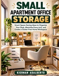Small Apartment Office Storage: Smart Space-Saving Ideas to Organize Your Desk, Maximize Every Inch, and Create a Clutter-Free Home Workspace cover
