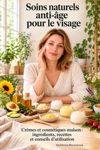 Soins naturels anti-âge pour le visage: Crèmes et cosmétiques maison: ingrédients, recettes et conseils d'utilisation cover