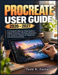 Procreate User Guide 2026 2027: A Complete Step-by-Step Guide to Digital Drawing, Painting, Illustration, and Creative Projects for Beginners and Adva cover