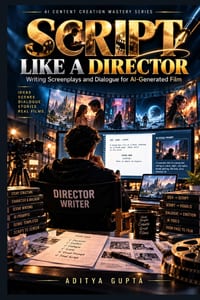 Script Like a Director: Writing Screenplays and Dialogue for AI-Generated Film cover