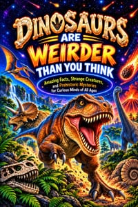 Dinosaurs Are Weirder Than You Think: Amazing Facts, Strange Creatures, Fossil Mysteries, and Prehistoric Discoveries for Curious Minds of All Ages cover
