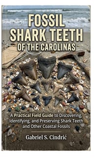 Fossil Shark Teeth of the Carolinas: A Practical Field Guide to Discovering, Identifying, and Preserving Shark Teeth and Other Coastal Fossils cover