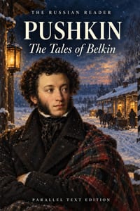 Pushkin: The Tales of Belkin (Translated): A Russian-English Parallel Text with Stress Marks and Word-by-Word Glosses cover