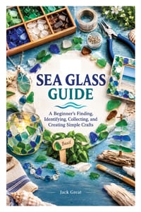 Sea Glass Guide: A Beginner's Finding, Identifying, Collecting, and Creating Simple Crafts cover