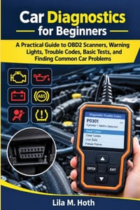 Car Diagnostics for Beginners: A Practical Guide to OBD2 Scanners, Warning Lights, Trouble Codes, Basic Tests, and Finding Common Car Problems cover