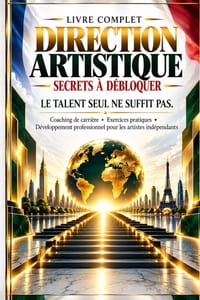 Direction Artistique: SECRETS À DÉBLOQUER: Le talent seul ne suffit pas: Rencontrez votre coach de carrière - Exercices pratiques - Développement prof cover
