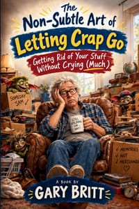 The Non-Subtle Art of Letting Crap Go: Getting Rid of Your Stuff Without Crying (Much) cover