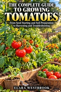 The Complete Guide to Growing Tomatoes: From Seed Starting and Soil Preparation to Harvesting and Troubleshooting cover