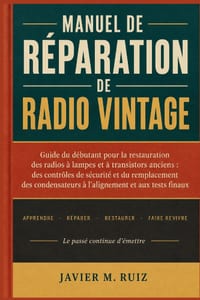 Manuel De Réparation De Radio Vintage cover