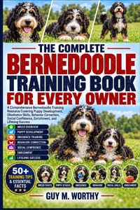 The Complete Bernedoodle Training Book for Every Owner: A Comprehensive Bernedoodle Training Resource Covering Puppy Development, Obedience Skills, Be cover