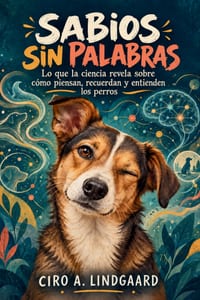 SABIOS SIN PALABRAS. Lo que la ciencia revela sobre cómo piensan, recuerdan y entienden los perros: Cognición canina para comprender su memoria y cond cover