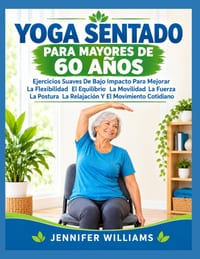 Yoga Sentado Para Mayores de 60 Años: Ejercicios Suaves De Bajo Impacto Para Mejorar La Flexibilidad El Equilibrio La Movilidad La Fuerza La Postura L cover