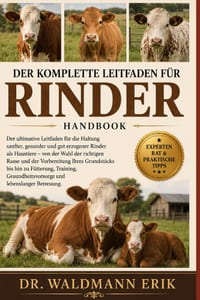 Der Komplette Leitfaden Für Rinder: Der ultimative Leitfaden für die Haltung sanfter, gesunder und gut erzogener....hin zu Fütterung, Training, Gesund cover