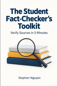 The Student Fact-Checker's Toolkit: Verify Sources in 5 Minutes cover