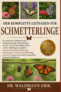 Der Komplette Leitfaden Für Schmetterlinge: Der ultimative Leitfaden für die Aufzucht gesunder Schmetterlinge....sicherem Umgang und verantwortungsvol cover