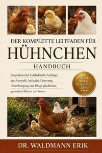 Der Komplette Leitfaden Für Hühnchen: Ein praktischer Leitfaden für Anfänger zur Auswahl, Aufzucht, Fütterung...glücklicher, gesunder Hühner im Garten cover