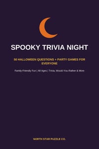 Spooky Trivia Night Subtitle: 50 Halloween Questions + Party Games for the Whole Family cover