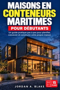 Maisons en conteneurs maritimes pour débutants: Un guide pratique pas à pas pour planifier, concevoir et construire votre propre maison cover