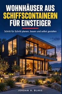 Wohnhäuser aus Schiffscontainern für Einsteiger: Schritt für Schritt planen, bauen und selbst gestalten cover