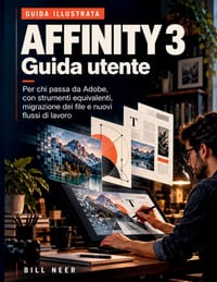 Affinity 3 Guida utente: Per chi passa da Adobe, con strumenti equivalenti, migrazione dei file e nuovi flussi di lavoro cover