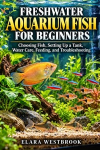Freshwater Aquarium Fish for Beginners: Choosing Fish, Setting Up a Tank, Water Care, Feeding, and Troubleshooting cover