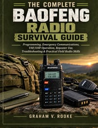 The Complete Baofeng Radio Survival Guide: Programming, Emergency Communications, VHF/UHF Operation, Repeater Use, Troubleshooting & Practical Field R cover