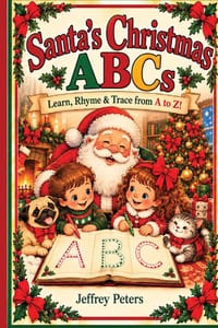 Santa's Christmas ABCs Learn, Rhyme & Trace from A to Z! cover