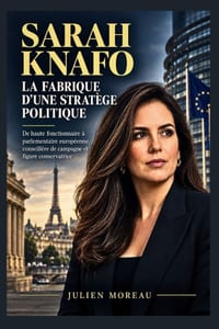 Sarah Knafo: LA FABRIQUE D'UNE STRATÈGE POLITIQUE: De Haute Fonctionnaire À Parlementaire Européenne, Conseillère De Campagne Et Figure Conservatrice cover