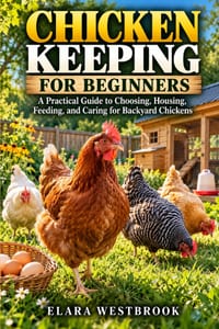 Chicken Keeping for Beginners: A Practical Guide to Choosing, Housing, Feeding, and Caring for Backyard Chickens cover