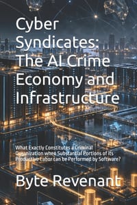 Cyber Syndicates: The AI Crime Economy and Infrastructure: What Exactly Constitutes a Criminal Organization when Substantial Portions of its Productiv cover