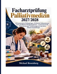 Facharztprüfung Palliativmedizin 2027/2028: 500 kommentierte Prüfungsfragen, 50 klinische Fallsimulationen und 6 mündliche Prüfungssimulationen - Symp cover