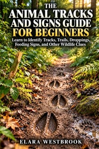 The Animal Tracks and Signs Guide for Beginners: Learn to Identify Tracks, Trails, Droppings, Feeding Signs, and Other Wildlife Clues cover