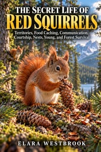 The Secret Life of Red Squirrels: Territories, Food Caching, Communication, Courtship, Nests, Young, and Forest Survival cover
