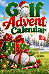 Golf Advent Calendar: 288 Amazing Golf Facts, Records, and Stories to Enjoy Every Day Until Christmas cover