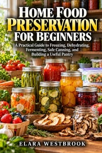 Home Food Preservation for Beginners: A Practical Guide to Freezing, Dehydrating, Fermenting, Safe Canning, and Building a Useful Pantry cover